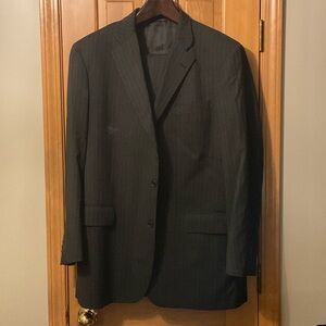 Brooks Brothers Charcoal Pinstripe Suit